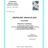 Przejdź do - "Bezpieczne wakacje 2024" Zalecenia Wojewody